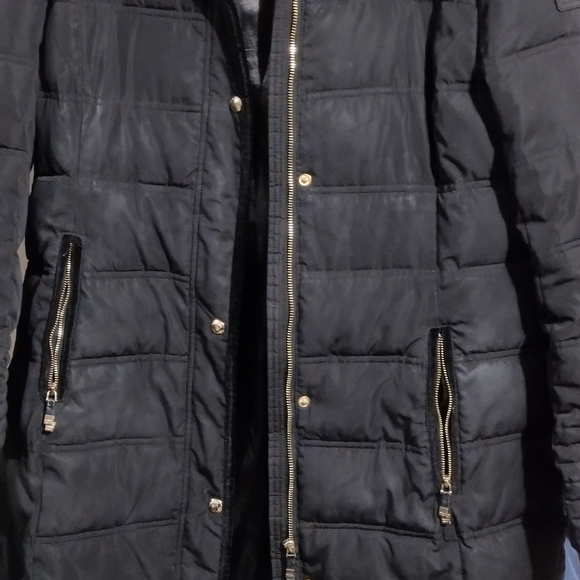 Calvin Klein Lg black puffy jacket - Picture 1 of 3